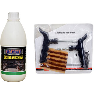 Indo Power Dashboard Shiner 500Ml+ Tubelass Smart Panchar Kit. Indo Power Dashboard Shiner 500Ml+ Tubelass Smart Panchar Kit.