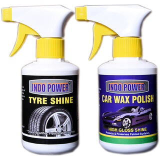 Indo Power Tyre Shiner Gun 250Ml.+Car Wax Polish Gun 250Ml. Indo Power Tyre Shiner Gun 250Ml.+Car Wax Polish Gun 250Ml.