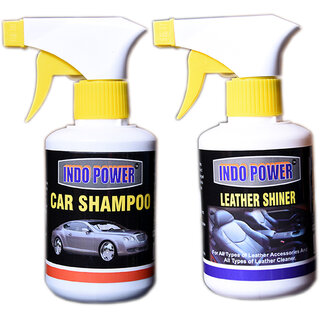 Indo Power Leather Shiner Gun 250Ml.+Car Shampoo Gun 250Ml. Indo Power Leather Shiner Gun 250Ml.+Car Shampoo Gun 250Ml.