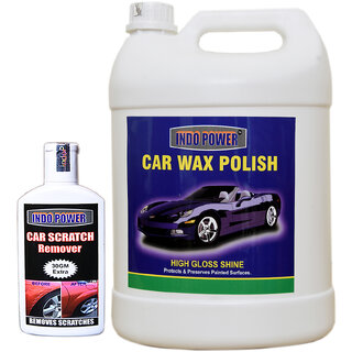 Indo Power Car Wax Polish 5 Kg.+ Scratch Remover 100Gm. Indo Power Car Wax Polish 5 Kg.+ Scratch Remover 100Gm.