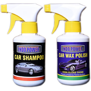 Indo Power Car Wax Polish Gun 250Ml.+ Car Shampoo Gun 250Ml. Indo Power Car Wax Polish Gun 250Ml.+ Car Shampoo Gun 250Ml.