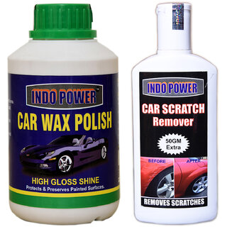 Indo Power Car Wax Polish 500Gm+ Scratch Remover 200Gm. Indo Power Car Wax Polish 500Gm+ Scratch Remover 200Gm.