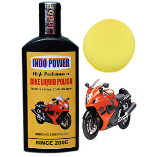 Indo Power Bike Liquid Polish( High Performance) 100Ml.+ One Foam Applicator Pad. Indo Power Bike Liquid Polish( High Performance) 100Ml.+ One Foam Applicator Pad.