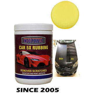 Indo Power Car Wax 5X Rubbing 1 Kg.+ One Foam Applicator Pad. Indo Power Car Wax 5X Rubbing 1 Kg.+ One Foam Applicator Pad.