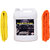 Indo Power Dashboard Shiner 5Ltr. + 2Pc Car Microfiber Cloth ( Yellow + Orange).