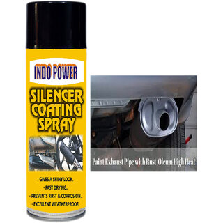 Indo Power Silencer Coating Black 500Ml. Indo Power Silencer Coating Black 500Ml.