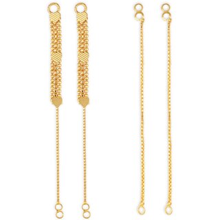 1 gram sale gold ear chains