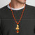 Chatrapati shivaji Maharaj Rudraksha mala pendant chain for men [VFJ1347PG-RUDRA ]