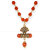 Rudraksha trishul Damru  Shesh naag mala pendant chain for men [VFJ1351PG-RUDRA ]