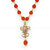 Rudraksha trishul Damru om nam shivay mala pendant chain for men [VFJ1352PG-RUDRA ]