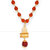 Rudraksha trishul Damru om nam shiv mala pendant chain for men [VFJ1359PG-RUDRA ]