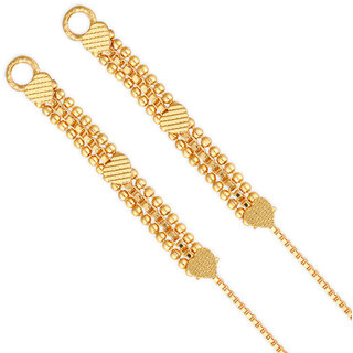                       Kanchain Ear chain kanoti ear Cuff Ear to Ear Chain for Women and Girls- (VFJ1011KC)                                              