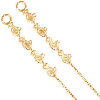                       Kanchain Ear chain kanoti ear Cuff Ear to Ear Chain for Women and Girls- (VFJ1018KC)                                              