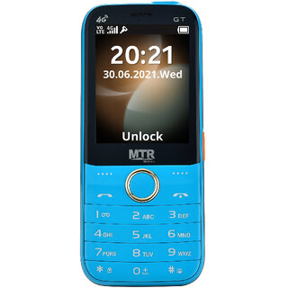 MTR  GT 4G DUAL SIM MOBILE PHONE WITH 2.8 INCH SCREEN, 3000 MAH POWERFUL BATTERY AND LOUD SOUND