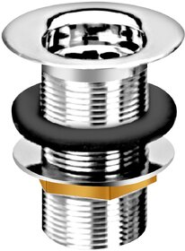 Sanjay Chilly Brass Waste Coupling Full Thread for Wash Basin Brass Nut Waste Coupling 32 MM