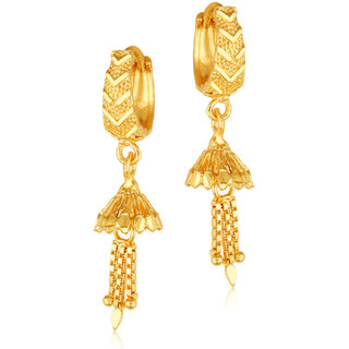                       Bali, Bali jhumka, Hoop Earring, Dangle Earring, Earring for Women and Girls VFJ1505ERG                                              