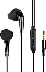 Zebronics Zeb-calyx Wired Headset Black In The Ear