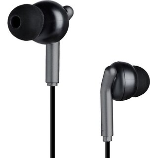                       ZEBRONICS ZEB-BRO Wired Headset (Black, In the Ear)                                              