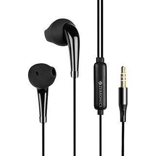 Zebronics Zeb-calyx Wired Headset Black In The Ear Zebronics Zeb-calyx Wired Headset Black In The Ear