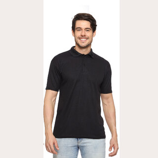 Perfect Fashion Mens Black Polo Tshirt for casual wear
