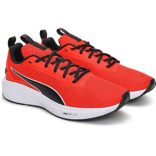                       Puma Unisex Fire Runner Profoam Running Shoes Cherry Tomato                                              