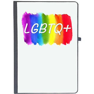UDNAG Ruled Notebook Diary 'LGBTQ+ | LGBTQ', [A5 80Pages 80GSM]