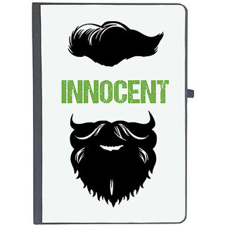                       UDNAG Ruled Notebook Diary 'Beared | Innocent', [A5 80Pages 80GSM]                                              