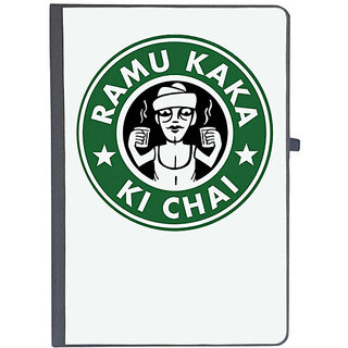 UDNAG Ruled Notebook Diary 'Chai | Ramu Kaka Ki Chai', [A5 80Pages 80GSM]