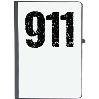 UDNAG Ruled Notebook Diary '911', [A5 80Pages 80GSM]