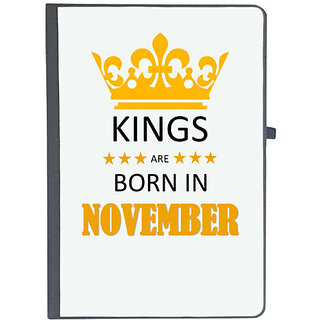                       UDNAG Ruled Notebook Diary 'Birthday | Kings are born in November', [A5 80Pages 80GSM]                                              