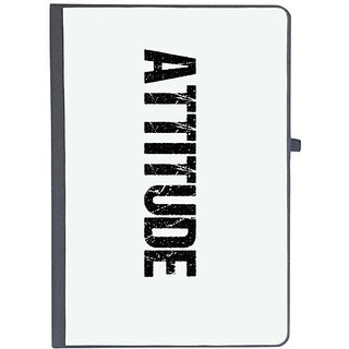                       UDNAG Ruled Notebook Diary 'Attitude', [A5 80Pages 80GSM]                                              