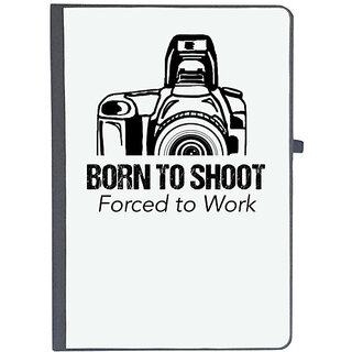                       UDNAG Ruled Notebook Diary 'Camera | Born to shoot', [A5 80Pages 80GSM]                                              