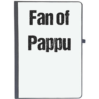                       UDNAG Ruled Notebook Diary 'Pappu | Fan of Pappu', [A5 80Pages 80GSM]                                              