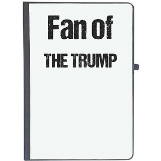                       UDNAG Ruled Notebook Diary 'Tha Trump | Fan of the Trump', [A5 80Pages 80GSM]                                              