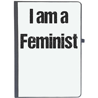                       UDNAG Ruled Notebook Diary 'Feminist | I am a feminist', [A5 80Pages 80GSM]                                              