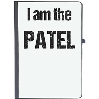                       UDNAG Ruled Notebook Diary 'Patel | I am the Patel', [A5 80Pages 80GSM]                                              