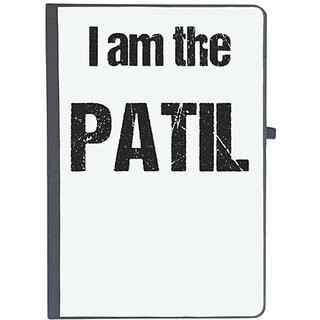                       UDNAG Ruled Notebook Diary 'Patil | I am the Patil', [A5 80Pages 80GSM]                                              