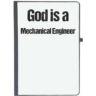                       UDNAG Ruled Notebook Diary 'Mechanical Engineer |  is a Mechanical Engineer', [A5 80Pages 80GSM]                                              