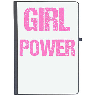                       UDNAG Ruled Notebook Diary 'Girl Power | Girl Power', [A5 80Pages 80GSM]                                              
