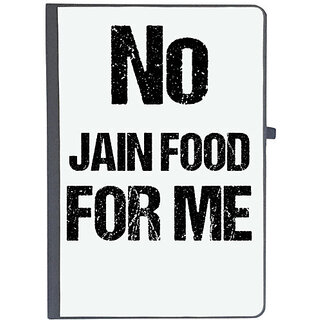                       UDNAG Ruled Notebook Diary 'Jain | No Jain Food for me', [A5 80Pages 80GSM]                                              