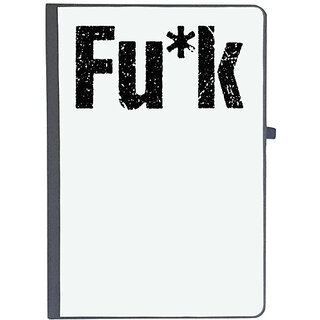                       UDNAG Ruled Notebook Diary 'Word | Fu*k', [A5 80Pages 80GSM]                                              