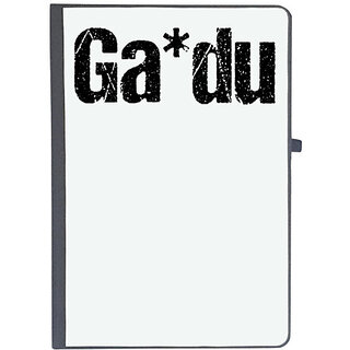                       UDNAG Ruled Notebook Diary 'Word | Ga*du', [A5 80Pages 80GSM]                                              