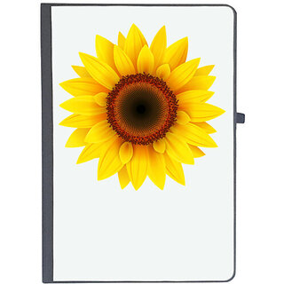                       UDNAG Ruled Notebook Diary 'Flower | Sunflower', [A5 80Pages 80GSM]                                              
