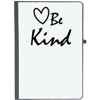                       UDNAG Ruled Notebook Diary 'Heart | Heart be Kind', [A5 80Pages 80GSM]                                              