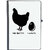 UDNAG Ruled Notebook Diary 'Chicken & egg | Story of Chicken and Egg', [A5 80Pages 80GSM]