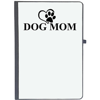                       UDNAG Ruled Notebook Diary 'Mom | Dog mom', [A5 80Pages 80GSM]                                              