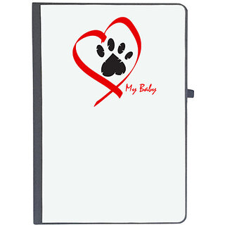                       UDNAG Ruled Notebook Diary 'Love | Love my Baby', [A5 80Pages 80GSM]                                              
