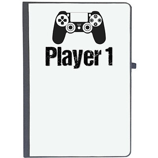                      UDNAG Ruled Notebook Diary 'Player | Player 1', [A5 80Pages 80GSM]                                              