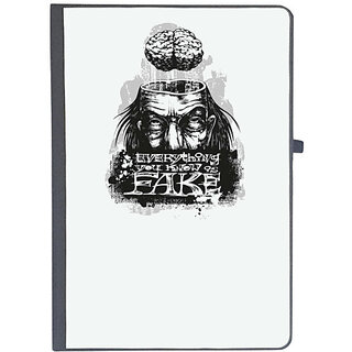                       UDNAG Ruled Notebook Diary 'Death | Nightmare Dream Death', [A5 80Pages 80GSM]                                              