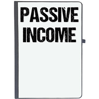                       UDNAG Ruled Notebook Diary 'Passive Income', [A5 80Pages 80GSM]                                              